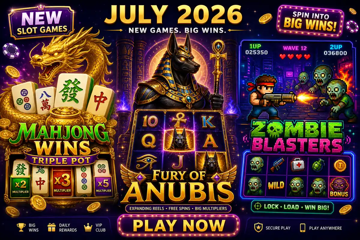 New Winbox Slots July 2026 - Mahjong Wins & Fury of Anubis